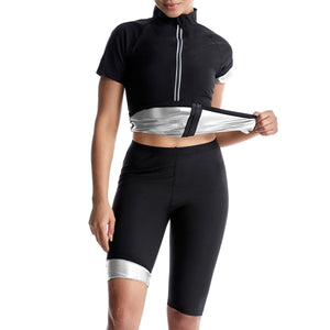 Transform Your Workout with the Sauna Clothes Women's Violently Sweat Suit