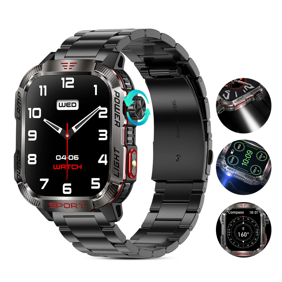 Smart Watch Bluetooth Health Monitoring