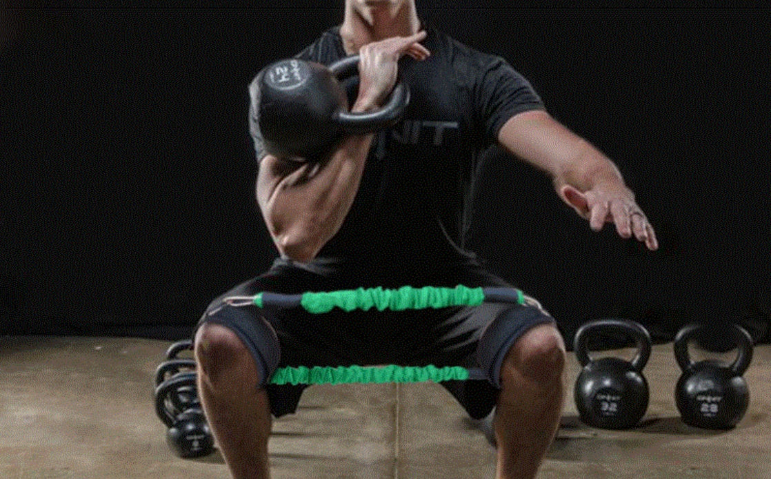 Thigh lift training band, resistance band