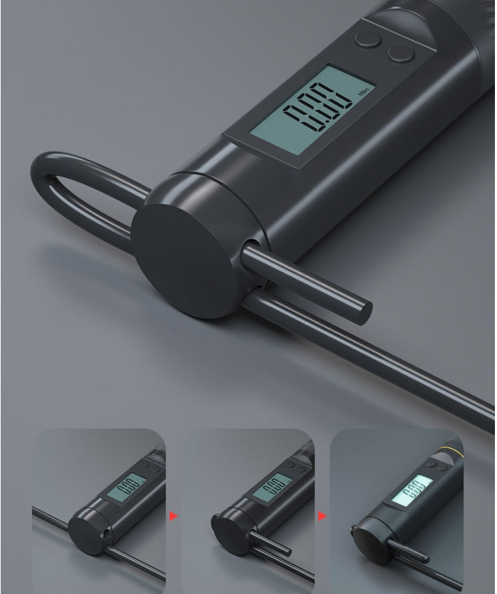 Silicone Counting Skipping Rope Cordless