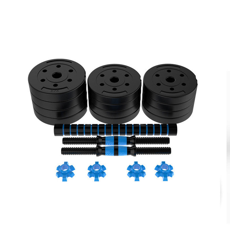 Rubber-coated Cement For Household Fitness Dumbbells