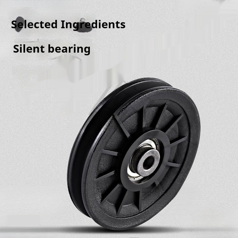 Nylon Silent Gym Frame Pulley Accessories