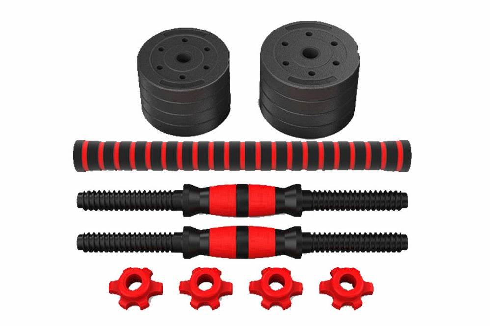 Rubber-coated Cement For Household Fitness Dumbbells