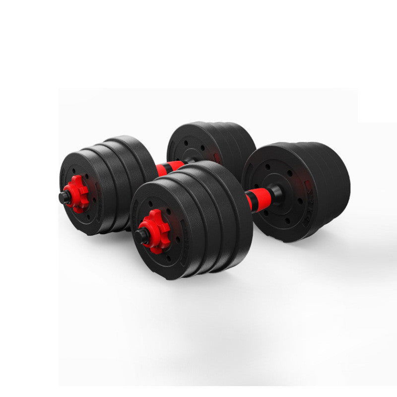 Rubber-coated Cement For Household Fitness Dumbbells