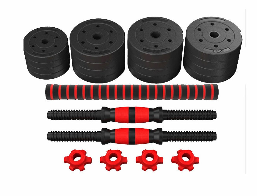 Rubber-coated Cement For Household Fitness Dumbbells