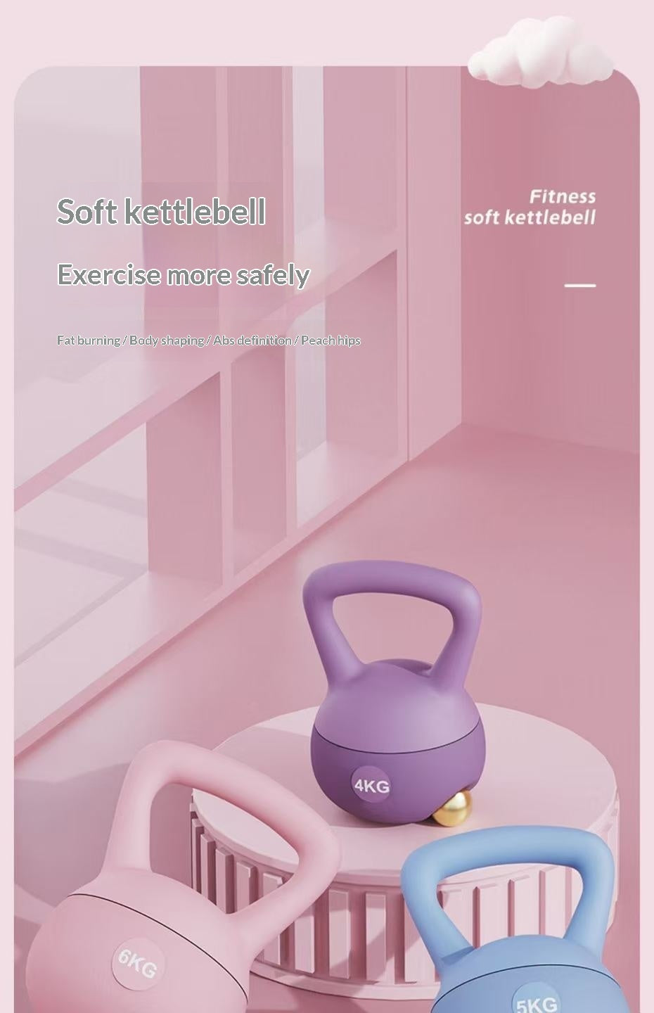 Arm Exercises Soft-Base Dumbbells