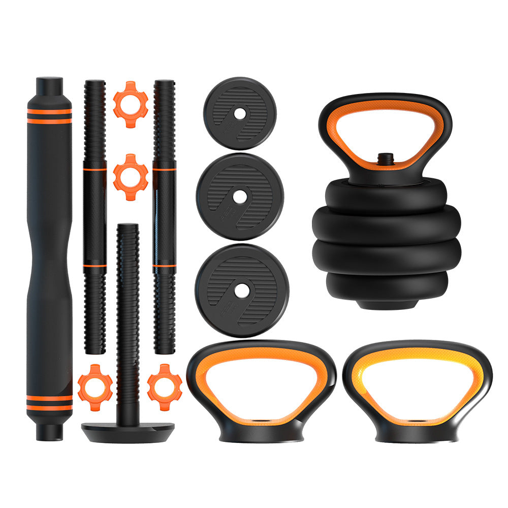 Dumbbells Kettlebells, Barbells Multifunctional