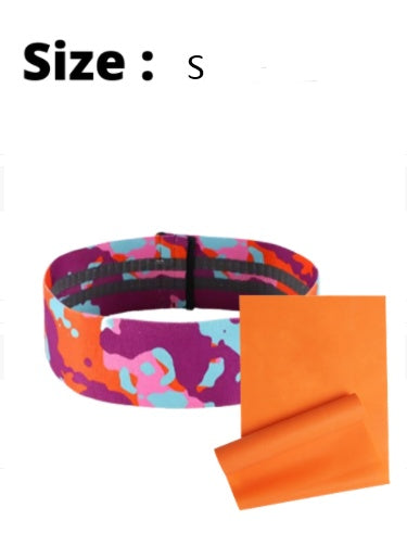 Anti-slip yoga camouflage resistance band
