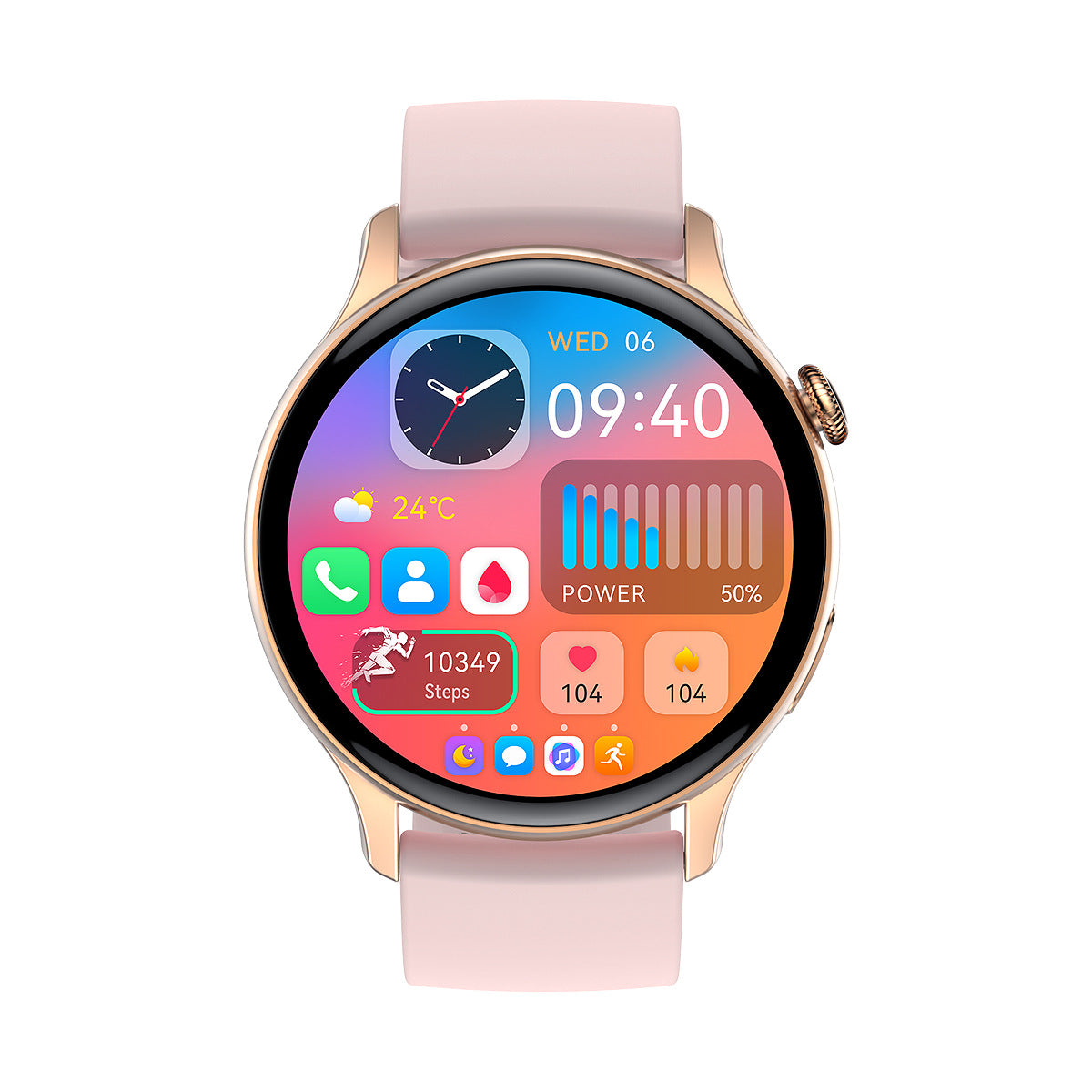 Smart Watch Heart Rate Blood Oxygen Monitoring