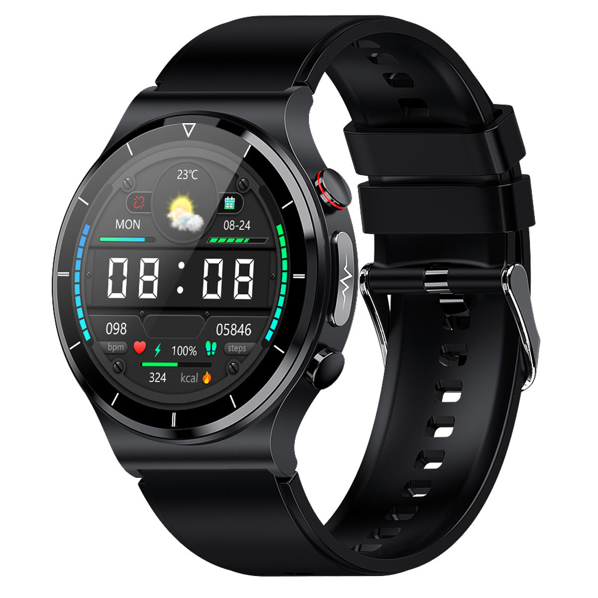 Pressure Blood Oxygen Heart Rate Monitoring Watch