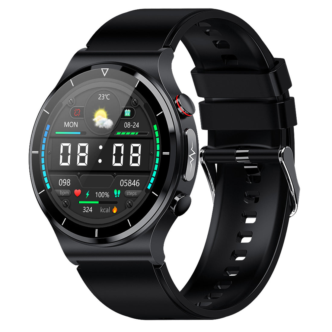 Pressure Blood Oxygen Heart Rate Monitoring Watch